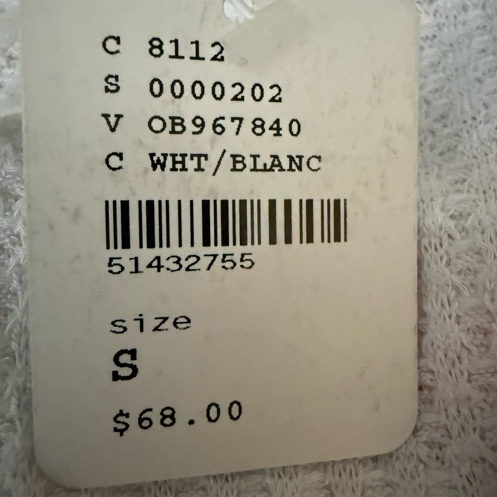 NWT Free People “We the people” Santa Clara women’s thermal waffle shirt S $68 - Picture 6 of 8